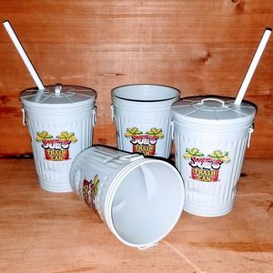 Set of 4 Joes Crab Shack souvenir cups